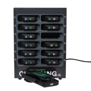 BOX12 - 12 Powerbanks med ladestation
